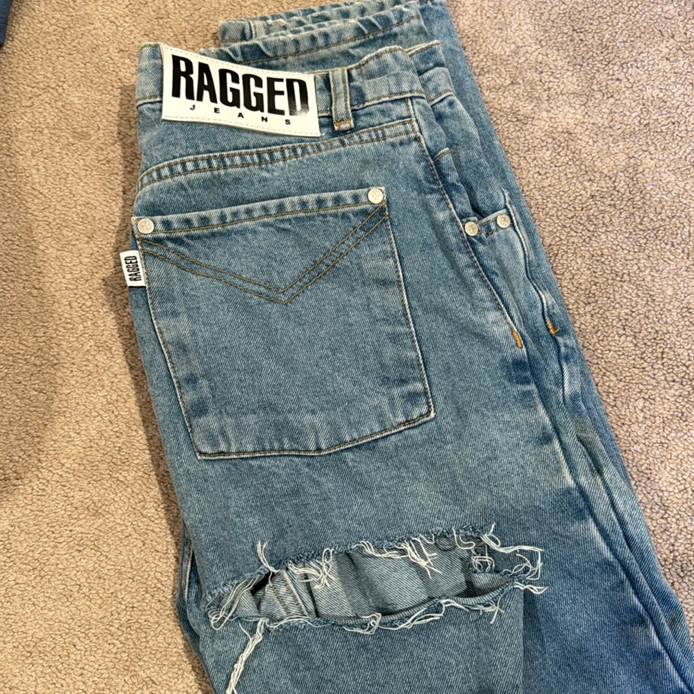 Ragged priest jeans
